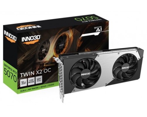 La INNO3D GeForce RTX 5070 TWIN X2 OC es una potencia
