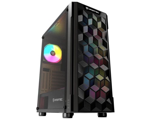 CAJA DE PC GAMING NFORTEC AZIR SEMITORRE ATX A-RGB C.