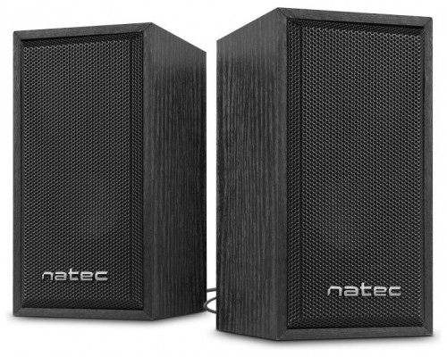 ALTAVOCES NATEC PANTHER 6W RMS 2.0 USB NEGRO