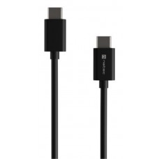 CABLE 2.0 NATEC USB-C MACHO/MACHO PD 100W 2M NEGRO RETAIL-SX3 CABLE 2.0 NATEC USB-C MACHO/MACHO PD 100W 2M NEGRO RETAIL