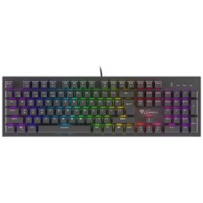 TECLADO GAMING GENESIS THOR 300 RGB MECANICO SWITCH OUTEMU MARRON