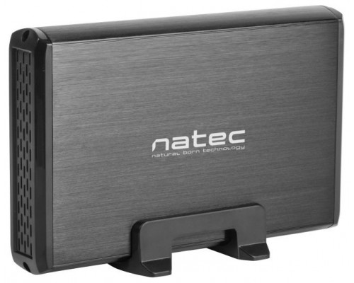 CAJA EXTERNA NATEC RHINO DISCO DURO 3,5" USB 3.0 SATA NEGRA