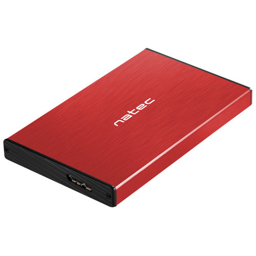 CARCASA HDD NATEC RHINO GO NKZ-1279 2,5" ROJA-SX3 CARCASA HDD NATEC RHINO GO NKZ-1279 2,5" ROJA