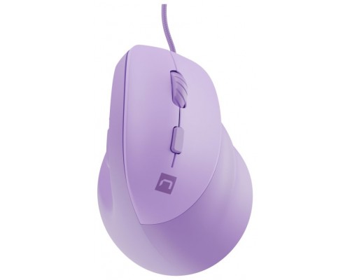 RATON NATEC CRAKE 2 PRO VERTICAL DIESTRO 12.800 DPI OPTICO LAVANDA USB
