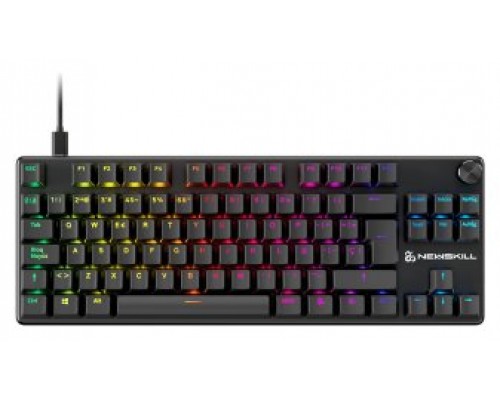 TECLADO GAMING NEWSKILL SERIKE TKL V2 ALAMBRICO USB A