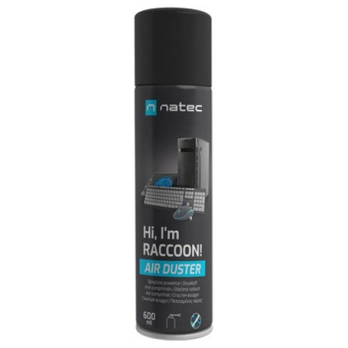 AIRE COMPRIMIDO NATEC RACCON 600ML