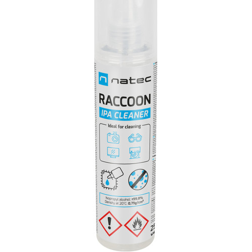 ALCOHOL ISOPROPILICO NATEC RACCOON IPA CLEANER SPRAY 250ML