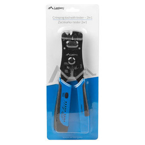 CRIMPADORA LANBERG UNIVERSAL RJ45/RJ11/RJ12 CON COMPROBADOR DE CABLES-SX10 CRIMPADORA LANBERG UNIVERSAL RJ45/RJ11/RJ12 CON COMPROBADOR DE CABLES
