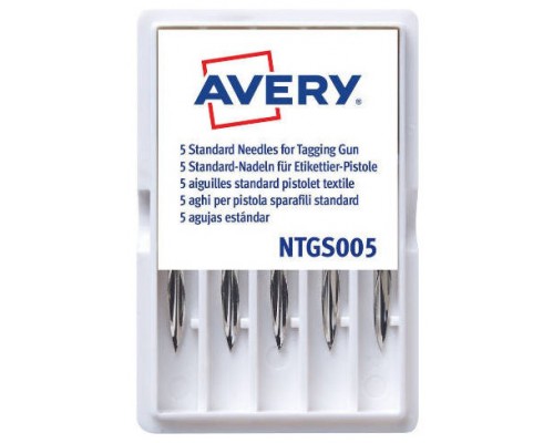 AGUJAS ESTÁNDAR CORTAS CON BASE DE PLÁSTICO AVERY NTGS005 (Espera 4 dias)-SX4 AGUJAS ESTÁNDAR CORTAS CON BASE DE PLÁSTICO AVERY NTGS005 (Espera 4 dias)