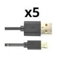 KIT 5 UNIDADES CABLE LIGHTING NORTESS IPHONE 5 6/7/8/