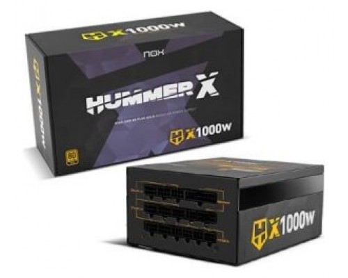 NOX HUMMER Fuente alimentacion X1000W Mod. 80+Gold