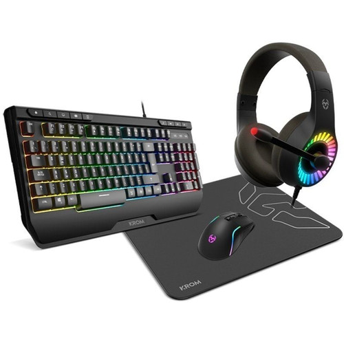 KROM KIT GAMING 4 en 1 KENYA. RGB (Espera 4 dias)-SX6 KROM KIT GAMING 4 en 1 KENYA. RGB (Espera 4 dias)