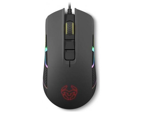 RATON GAMING KROM KOLT RGB AMBIDEXTRO NEGRO 4000 DPI