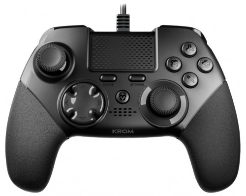 Krom Kaiser Negro USB Gamepad Analógico/Digital PC, PlayStation 4, Playstation 3 (Espera 4 dias)