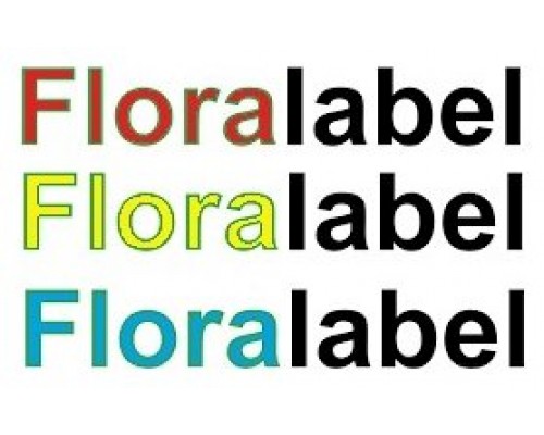 Floralabels Banner 297 x 1200 mm, Impermeable, Floralabels calidad L1 OKIMED29