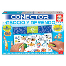 JUEGO CONECTOR ASOCIO Y APRENDO DE 4-7 A&Ntilde;OS EDUCA BORRAS (Espera 4 dias)