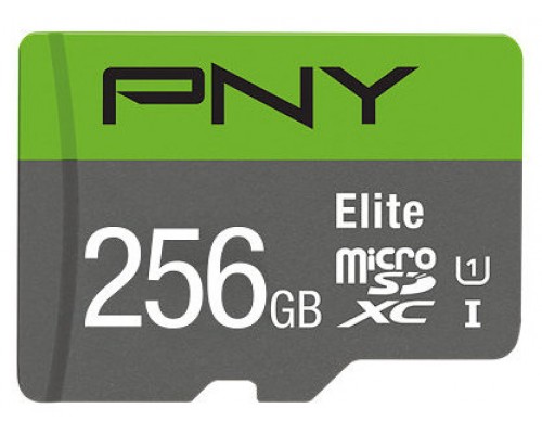 MEMORIA SD MICRO 256GB  PNY Elite microSDXC UHS-I