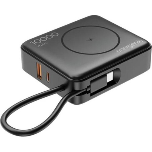 Gembird Powerbank inal&aacute;mbrico 10000 mAh Negro