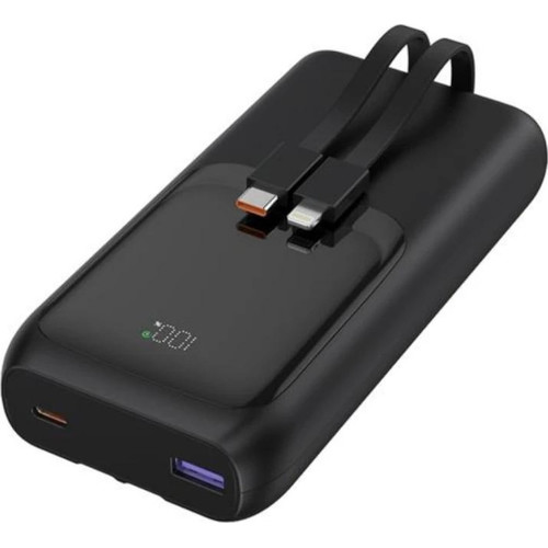 Gembird Powerbank con cables 20W 20000 mAh