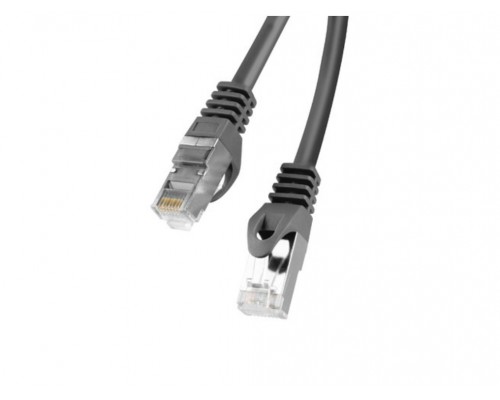 CABLE RED LANBERG LATIGUILLO CAT.6 FTP 5M NEGRO FLUKE PASSED