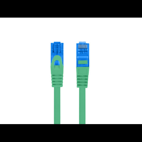 CABLE RED LANBERG CAT.6A S/FTP LSZH CCA 10M VERDE FLUKE PASSED