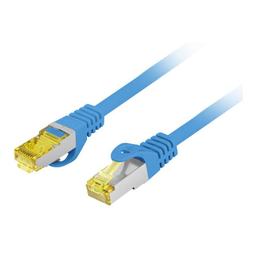 CABLE RED LANBERG LATIGUILLO CAT.6A S/FTP LSZH CU 1M AZUL FLUKE PASSED-SX3 CABLE RED LANBERG LATIGUILLO CAT.6A S/FTP LSZH CU 1M AZUL FLUKE PASSED