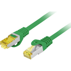 CABLE DE RED LANBERG LATIGUILLO CAT.6A S/FTP LSZH CU 2M VERDE FLUKE PASSED-SX3 CABLE DE RED LANBERG LATIGUILLO CAT.6A S/FTP LSZH CU 2M VERDE FLUKE PASSED