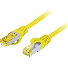 CABLE DE RED LANBERG LATIGUILLO CAT.6A S/FTP LSZH CU 2M AMARILLO FLUKE PASSED-SX3 CABLE DE RED LANBERG LATIGUILLO CAT.6A S/FTP LSZH CU 2M AMARILLO FLUKE PASSED