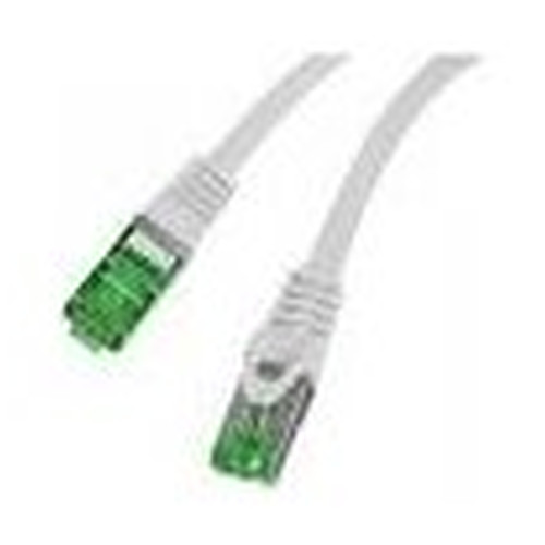 CABLE RED LANBERG LATIGUILLO CAT.7 S/FTP LSZH CU 0.5M GRIS FLUKE PASSED
