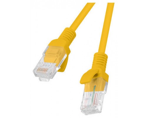 CABLE RED LANBERG LATIGUILLO CAT.6 UTP 3M NARANJA FLUKE  PASSED