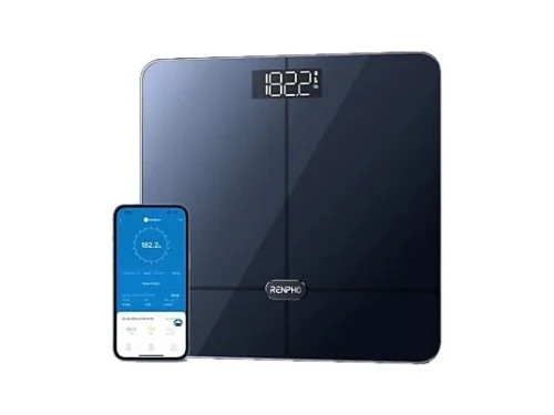 RENPHO ELIS 2 - SMART BODY SCALE - ITO - BLE - 3AAA - 11X11X1INCH - BLACK (Espera 4 dias)-SX7 RENPHO ELIS 2 - SMART BODY SCALE - ITO - BLE - 3AAA - 11X11X1INCH - BLACK (Espera 4 dias)