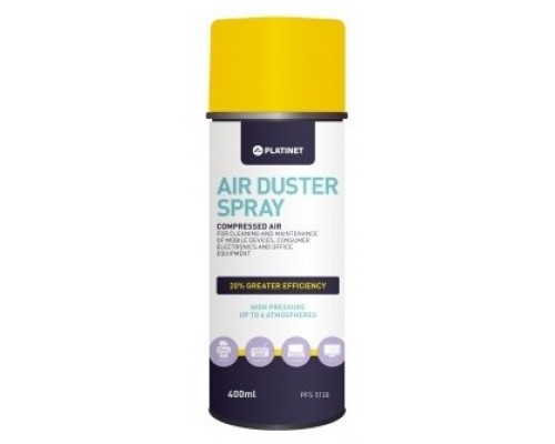 SPRAY DUSTER PLATINET 400ML (aire comprimido,