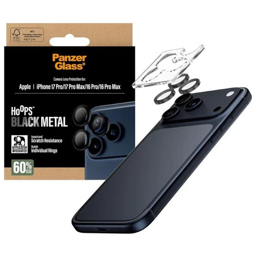 PanzerGlass Camera Protec. iPhone 16-17Pro/Max Neg