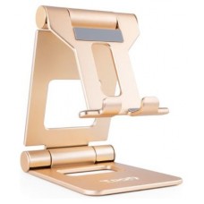 SOPORTE ELEVADOR PARA TELEFONO/TABLETS DORADO TOOQ (Espera 4 dias)
