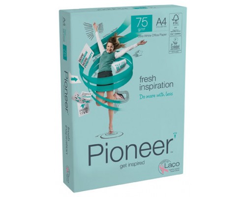 PAQUETE 500H PAPEL FRESH PREMIUM 75GR A4 PIONEER CIE 169 PIF0750040 (Espera 4 dias)