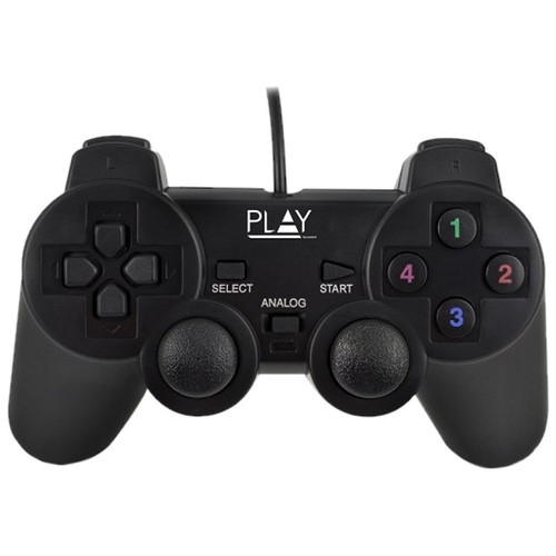 GAMEPAD EWENT PL3330 USB NEGRO (Espera 4 dias)-SX4 GAMEPAD EWENT PL3330 USB NEGRO (Espera 4 dias)