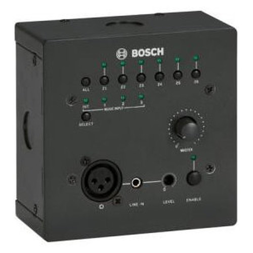 BOSCH PLN-4S6Z PANEL DE PARED REMOTO TODO-EN-UNO, CONTROL DEL DIRECCIONAMIENTO DE MÚSICA AMBIENTAL Y DEL VOLUMEN, SELECCIÓN REMOTA DE 6 ZONAS Y 4 ENTRADAS DE FUENTE DE MÚSICA, ENTRADA DE MICRÓFONO / LÍNEA REMOTA, DISTANC-SX46 BOSCH PLN-4S6Z PANEL DE PARED REMOTO TODO-EN-UNO, CONTROL DEL DIRECCIONAMIENTO DE MÚSICA AMBIENTAL Y DEL VOLUMEN, SELECCIÓN REMOTA DE 6 ZONAS Y 4 ENTRADAS DE FUENTE DE MÚSICA, ENTRADA DE MICRÓFONO / LÍNEA REMOTA, DISTANC