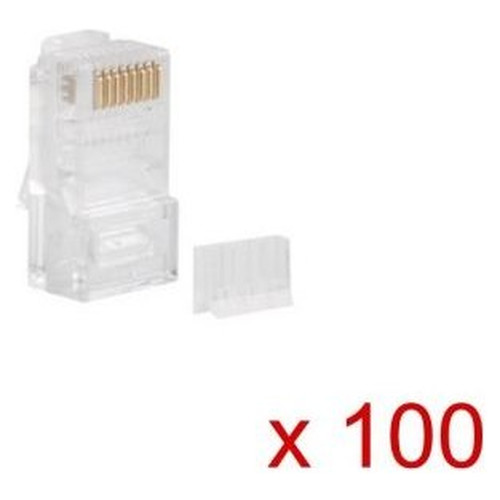 CONECTOR CAT.6 LANBERG UTP 8P8C PACK 100 UDS-SX5 CONECTOR CAT.6 LANBERG UTP 8P8C PACK 100 UDS