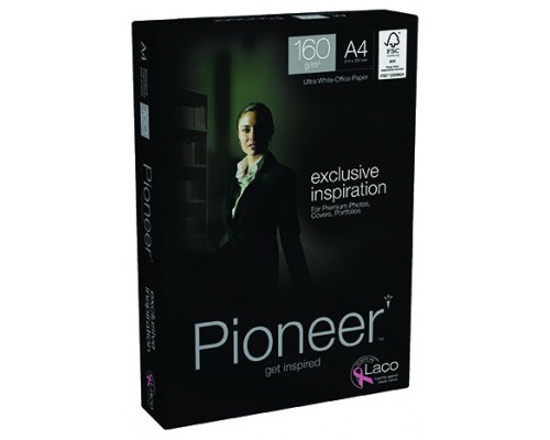 PAQUETE 250H PAPEL EXCLUSIVE PREMIUM 160GR A4 PIONEER CIE 169 PNR1600004 (MIN5) (Espera 4 dias)