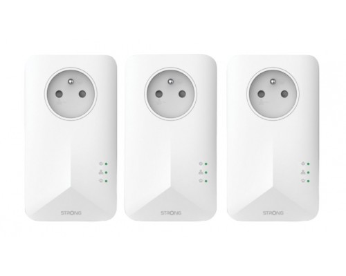 Strong Powerline 1000 1000 Mbit/s Ethernet Blanco 3 pieza(s) (Espera 4 dias)
