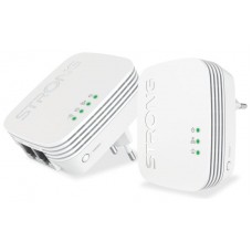 Strong POWERLWF600DUOMINI adaptador de red PowerLine 600 Mbit/s Ethernet Wifi Blanco 2 pieza(s) (Espera 4 dias)