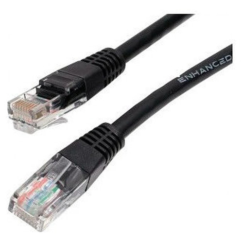 CABLE RED GEMBIRD UTP CAT5E MOLDEADO 0,5M NEGRO-SX2 CABLE RED GEMBIRD UTP CAT5E MOLDEADO 0,5M NEGRO