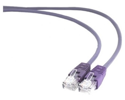 CABLE RED CAT5E GEMBIRD UTP VIOLETA 0,25 M