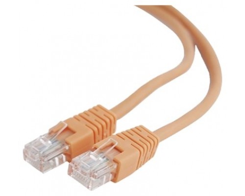 Cable CAT5E UTP moldeado 0,5m Naranja