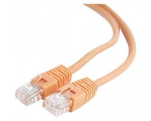 Cable CAT5E UTP moldeado 1m Naranja