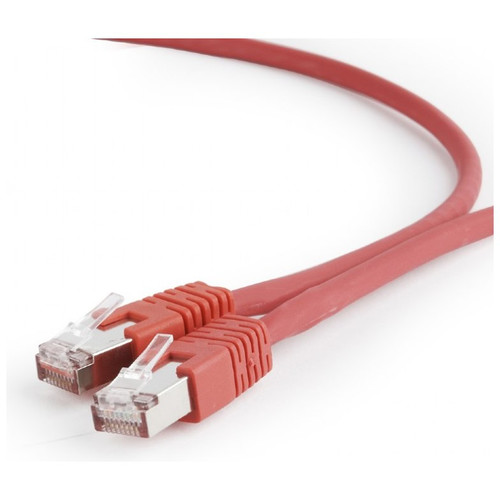 CABLE RED S-FTP GEMBIRD CAT 6A LSZH ROJO 0,5 M