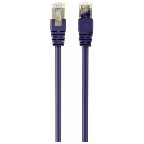 CABLE RED S-FTP GEMBIRD CAT 6A LSZH VIOLETA 0,5 M