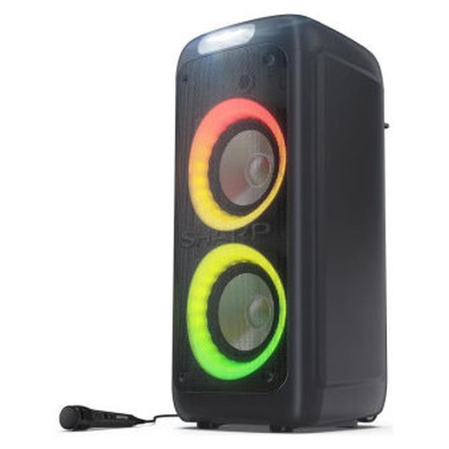 SHARP PS 949 FUNCIÓN KARAOKE/MICROFONO INCLUIDO/C ON TWS/BLUETOOTH/UEBX2/2X6,33MM/LUCES MULTICOLOR Y ESTROBOSCÓPICA/POTENCIA 132W (Espera 4 dias)-SX20 SHARP PS 949 FUNCIÓN KARAOKE/MICROFONO INCLUIDO/C ON TWS/BLUETOOTH/UEBX2/2X6,33MM/LUCES MULTICOLOR Y ESTROBOSCÓPICA/POTENCIA 132W (Espera 4 dias)