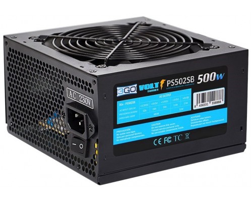 500 W, 230 V, Negro