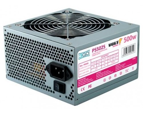 500W, ATX, 120mm, Acero